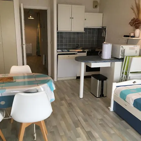 Fort-Mahon-Plage: Studio Balcon, Equipements Complets, Parking Prive - Fr-1-482-12 Buitenkant foto