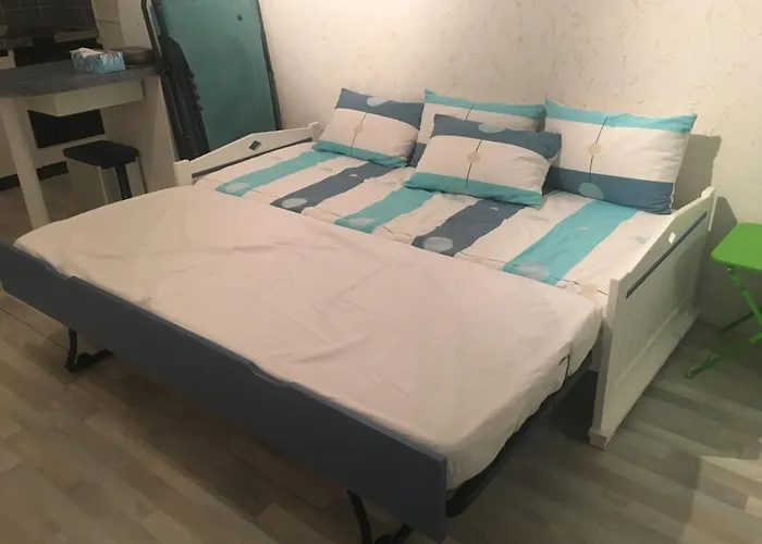 Fort-Mahon-Plage: Studio Balcon, Equipements Complets, Parking Prive - Fr-1-482-12